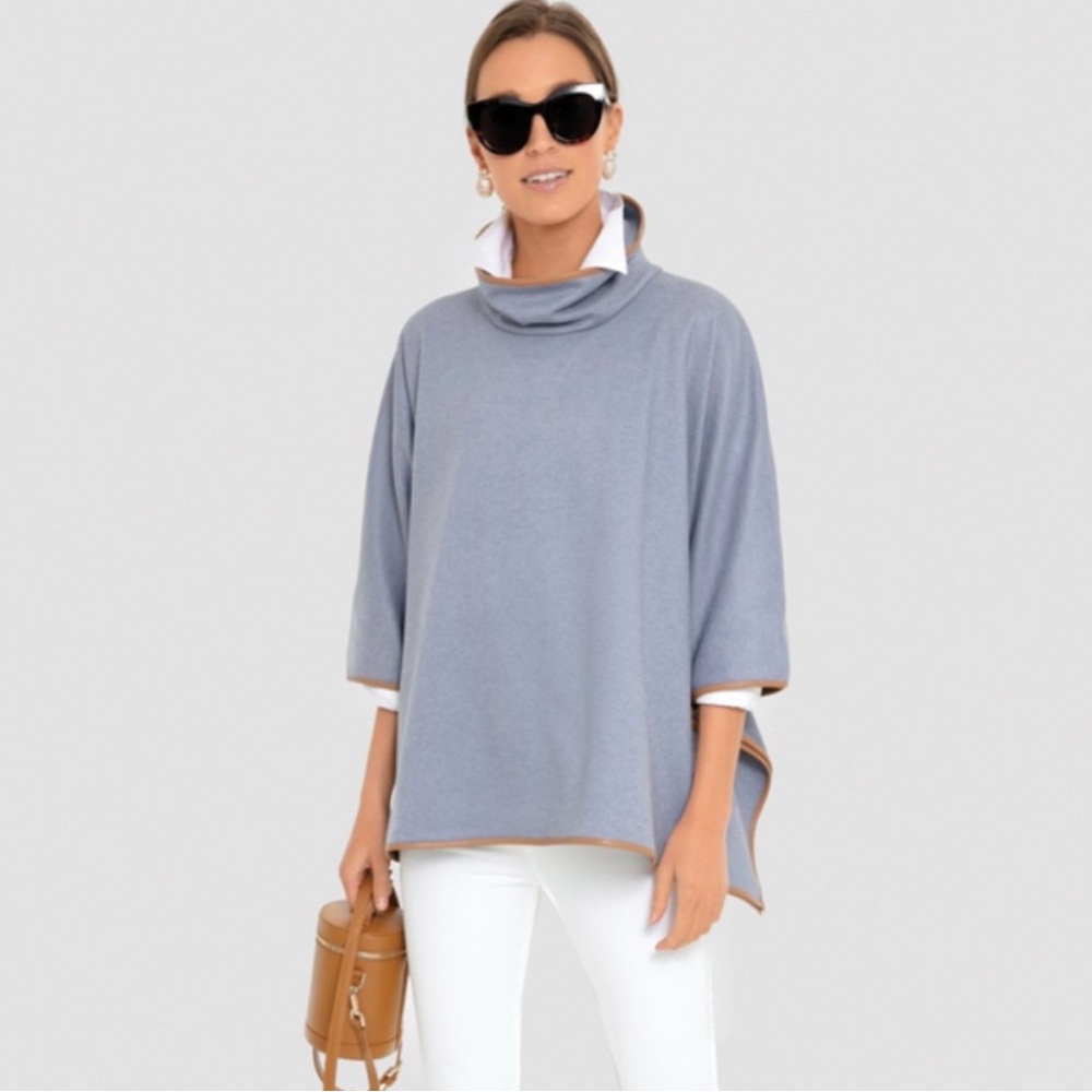 Elegant Gray Women's Sweater